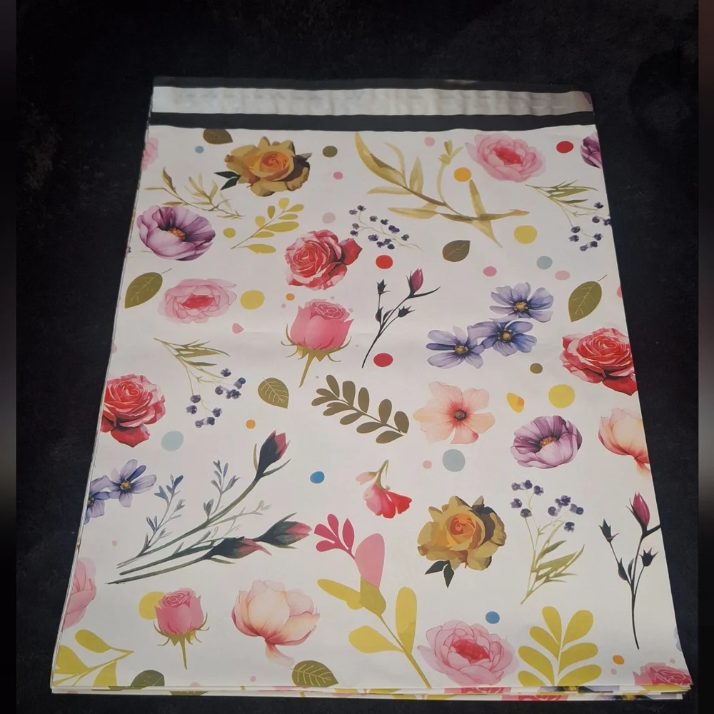 20ct. 10x13 Polymailers, Bonus: Random Thank You Cards And Stickers